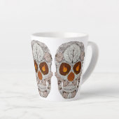 Aspen Leaf Skull 11 Milchtasse (Rechte Ecke)