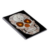 Aspen Leaf Skull 11 Notizblock (Rechte Seite)