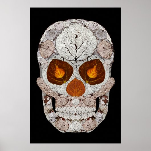 Aspen Leaf Skull 11 Poster (Vorne)