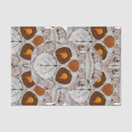 Aspen Leaf Skull 11 Seidenpapier