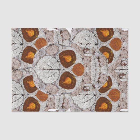 Aspen Leaf Skull 11 Seidenpapier (Vorderseite)