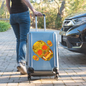 Aspen Leaf Skull 12 Aufkleber (Koffer Insitu)