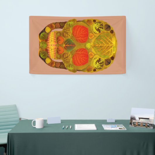 Aspen Leaf Skull 12 Banner (Messeveranstaltung)
