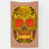 Aspen Leaf Skull 12 Banner (Vertikal)