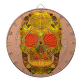 Aspen Leaf Skull 12 Dartscheibe (vorne)
