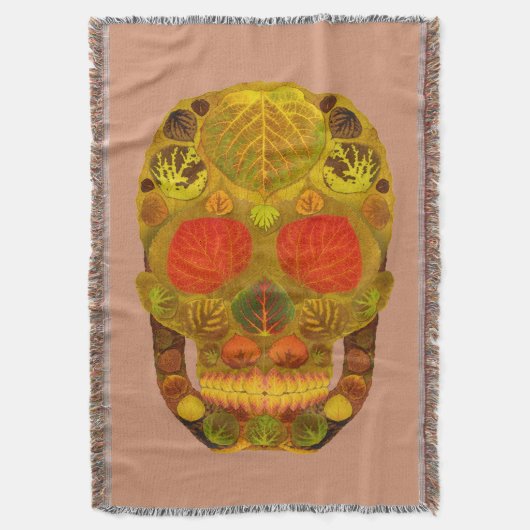 Aspen Leaf Skull 12 Decke (Vorderseite Vertikal)