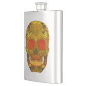 Aspen Leaf Skull 12 Flachmann (Links)