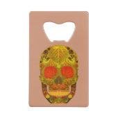 Aspen Leaf Skull 12 Geldbeutel Flaschenöffner (Rückseite)