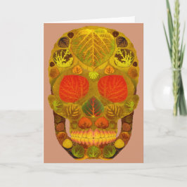 Aspen Leaf Skull 12 Karte