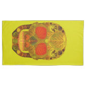 Aspen Leaf Skull 12 Kissenbezug (Vorderseite-Links)