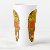 Aspen Leaf Skull 12 Milchtasse (Vorderseite)