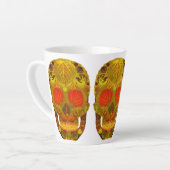 Aspen Leaf Skull 12 Milchtasse (Linke Ecke)