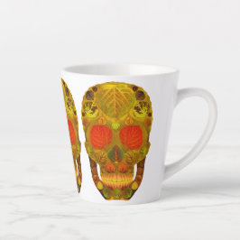 Aspen Leaf Skull 12 Milchtasse