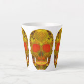 Aspen Leaf Skull 12 Milchtasse (Vorderseite)