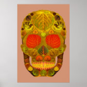 Aspen Leaf Skull 12 Poster (Vorne)