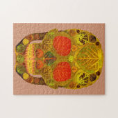 Aspen Leaf Skull 12 Puzzle (Horizontal)