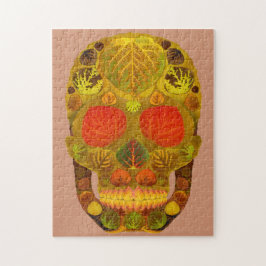 Aspen Leaf Skull 12 Puzzle