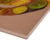 Aspen Leaf Skull 12 Schneidebrett (Ecke)