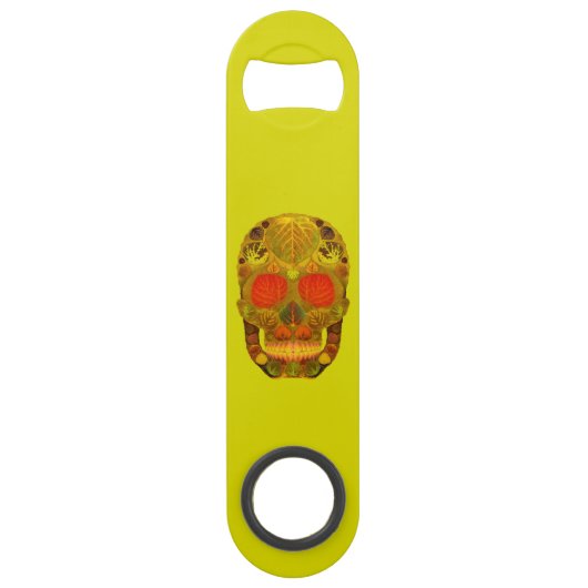 Aspen Leaf Skull 12 Speed Flaschenöffner (Vorderseite)