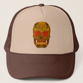 Aspen Leaf Skull 12 Truckerkappe
