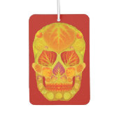 Aspen Leaf Skull 13 Autolufterfrischer (Vorderseite)