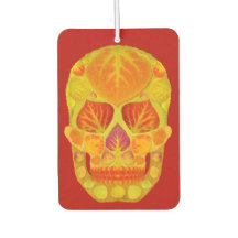 Aspen Leaf Skull 13
