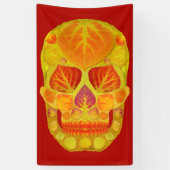 Aspen Leaf Skull 13 Banner (Vertikal)