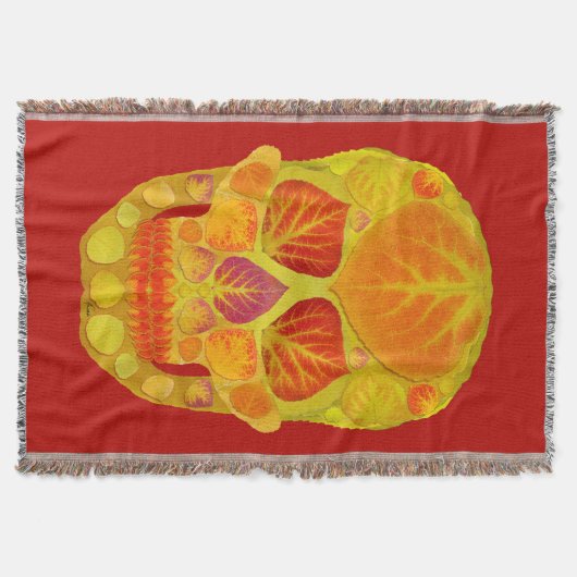 Aspen Leaf Skull 13 Decke (Vorderseite)