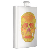 Aspen Leaf Skull 13 Flachmann (Rechts)