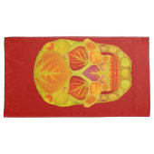 Aspen Leaf Skull 13 Kissenbezug (Vorderseite-Rechts)