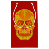 Aspen Leaf Skull 13 Kleine Geschenktüte (Rückseite)