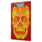 Aspen Leaf Skull 13 Klemmbrett (Links)