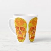 Aspen Leaf Skull 13 Milchtasse (Linke Ecke)