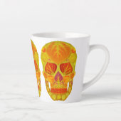 Aspen Leaf Skull 13 Milchtasse (Rechts)