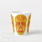 Aspen Leaf Skull 13 Milchtasse (Vorderseite)