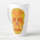 Aspen Leaf Skull 13 Milchtasse (Linke Ecke)
