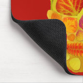 Aspen Leaf Skull 13 Mousepad (Ecke)