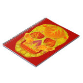 Aspen Leaf Skull 13 Notizblock (Linke Seite)