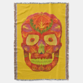 Aspen Leaf Skull 16 Decke