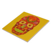 Aspen Leaf Skull 16 Fliese (Seite)