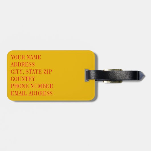 Aspen Leaf Skull 16 Gepäckanhänger (Rückseite horizontal)