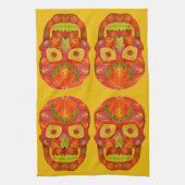 Aspen Leaf Skull 16 Geschirrtuch (Vertikal)