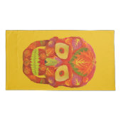 Aspen Leaf Skull 16 Kissenbezug (Rückseite-Links)