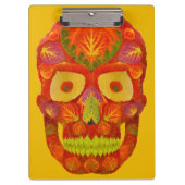 Aspen Leaf Skull 16 Klemmbrett (Vorderseite)