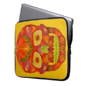 Aspen Leaf Skull 16 Laptopschutzhülle (Vorderseite Links)
