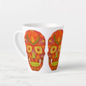 Aspen Leaf Skull 16 Milchtasse (Linke Ecke)