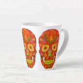 Aspen Leaf Skull 16 Milchtasse (Rechte Ecke)