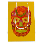 Aspen Leaf Skull 16 Mittlere Geschenktüte (Rückseite)
