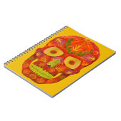 Aspen Leaf Skull 16 Notizblock (Linke Seite)