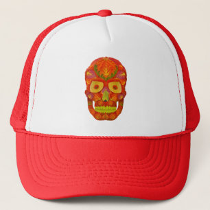 Aspen Leaf Skull 16 Truckerkappe